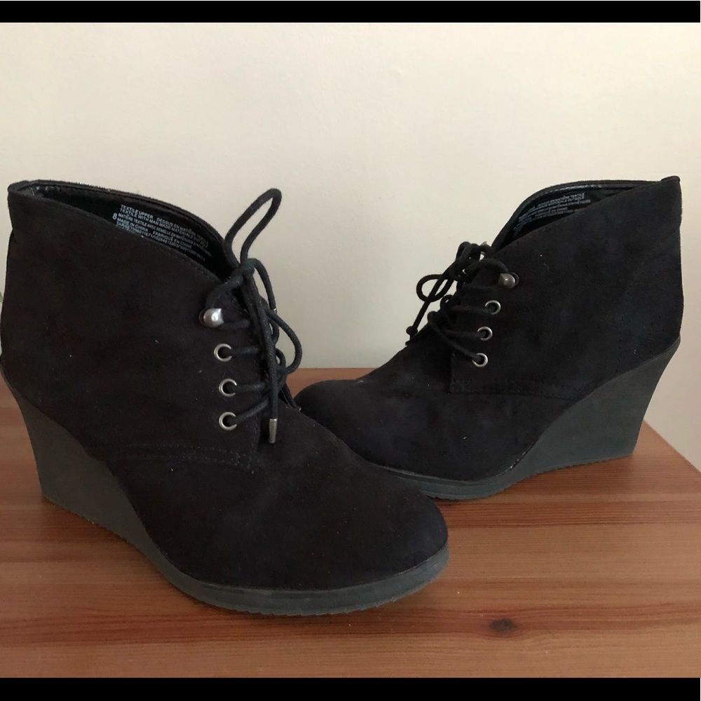 Wedge Booties